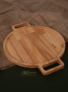 سینی گرد دسته دار کد B1013