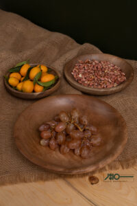 ست سه عددی کاسه چوبی