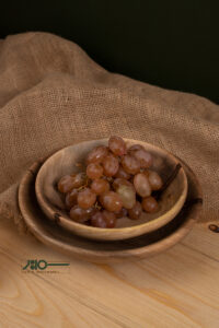 ست دو عددی کاسه چوبی