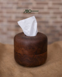 جای دستمال کاغذی چوبی