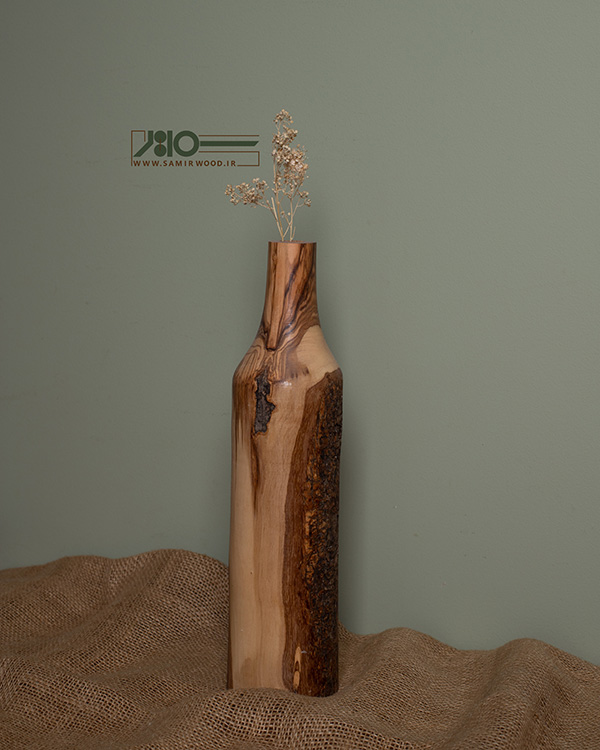 گلدان چوبی