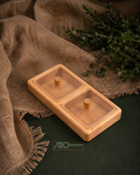 اردو خوری چوبی درب دار
