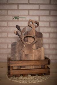 ست سه تایی تخته سرو همراه باکس S1005