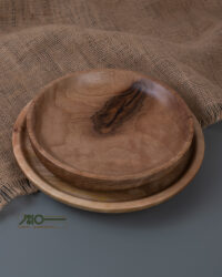 کاسه چوبی دستساز