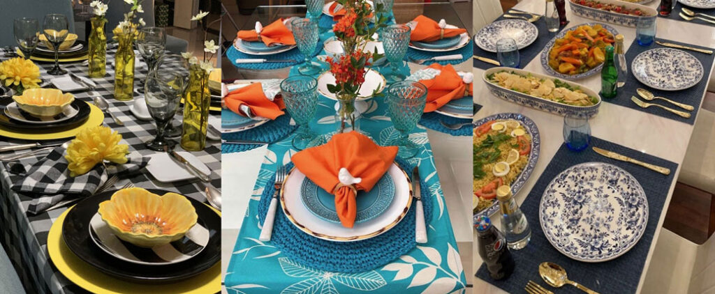 اهمیت تزئین میز غذا برای مهمان
